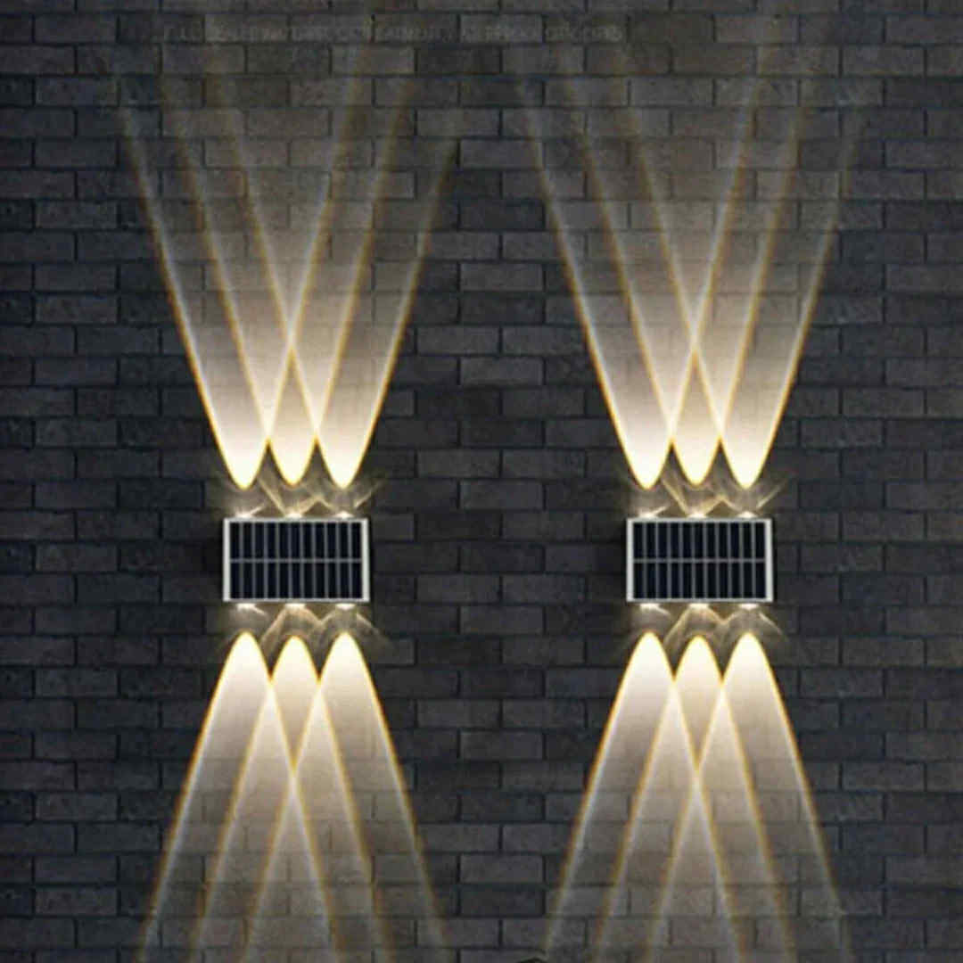 Applique Murale Solaire LED Extérieure 6 LED