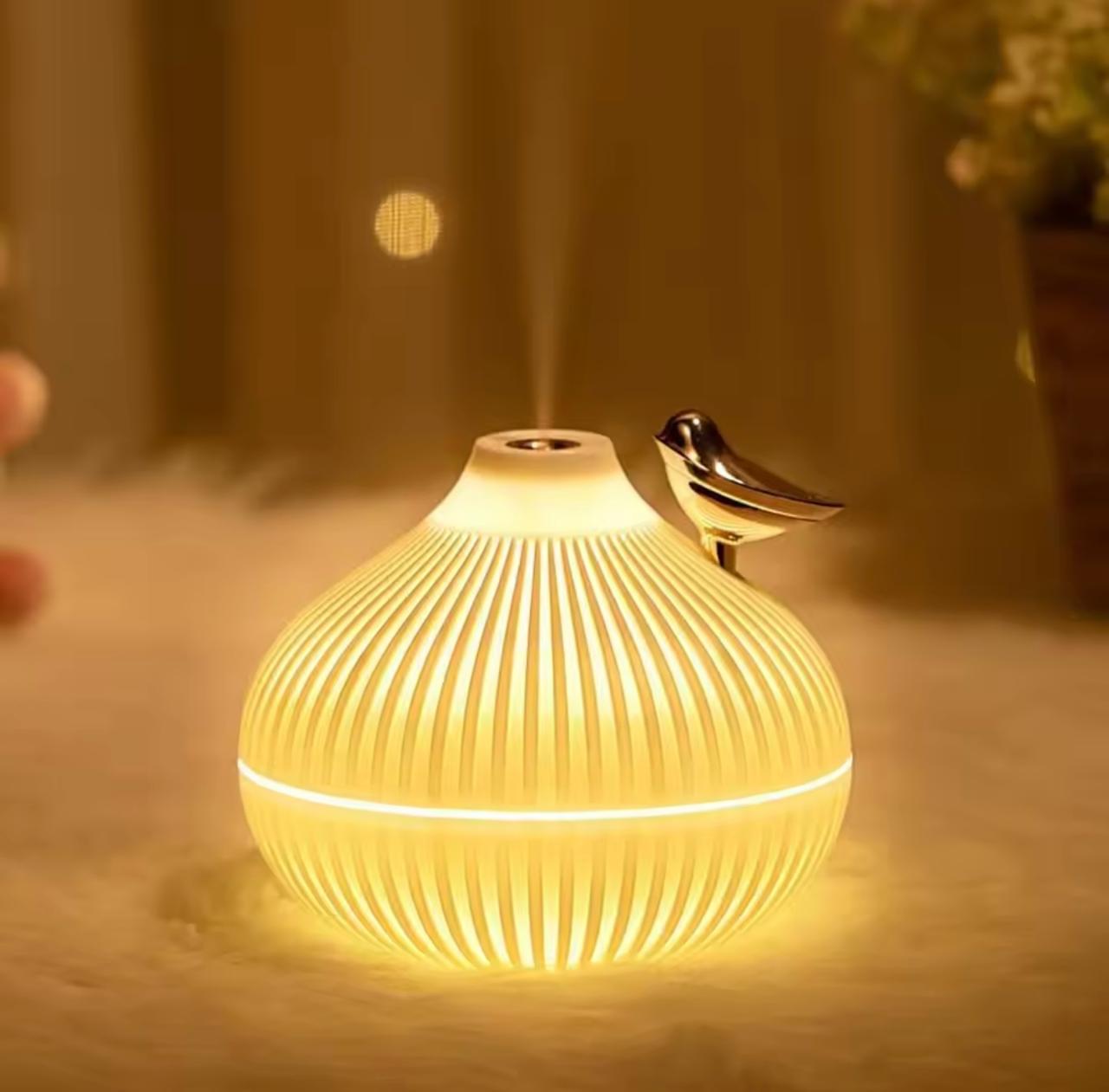 Aroma Diffuseur Électrique D'Huiles Essentielles Motif Oiseau 300 Ml