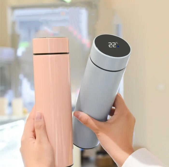 Thermos Isotherme En Acier Inoxydable Avec Afficheur De Température 500 ML