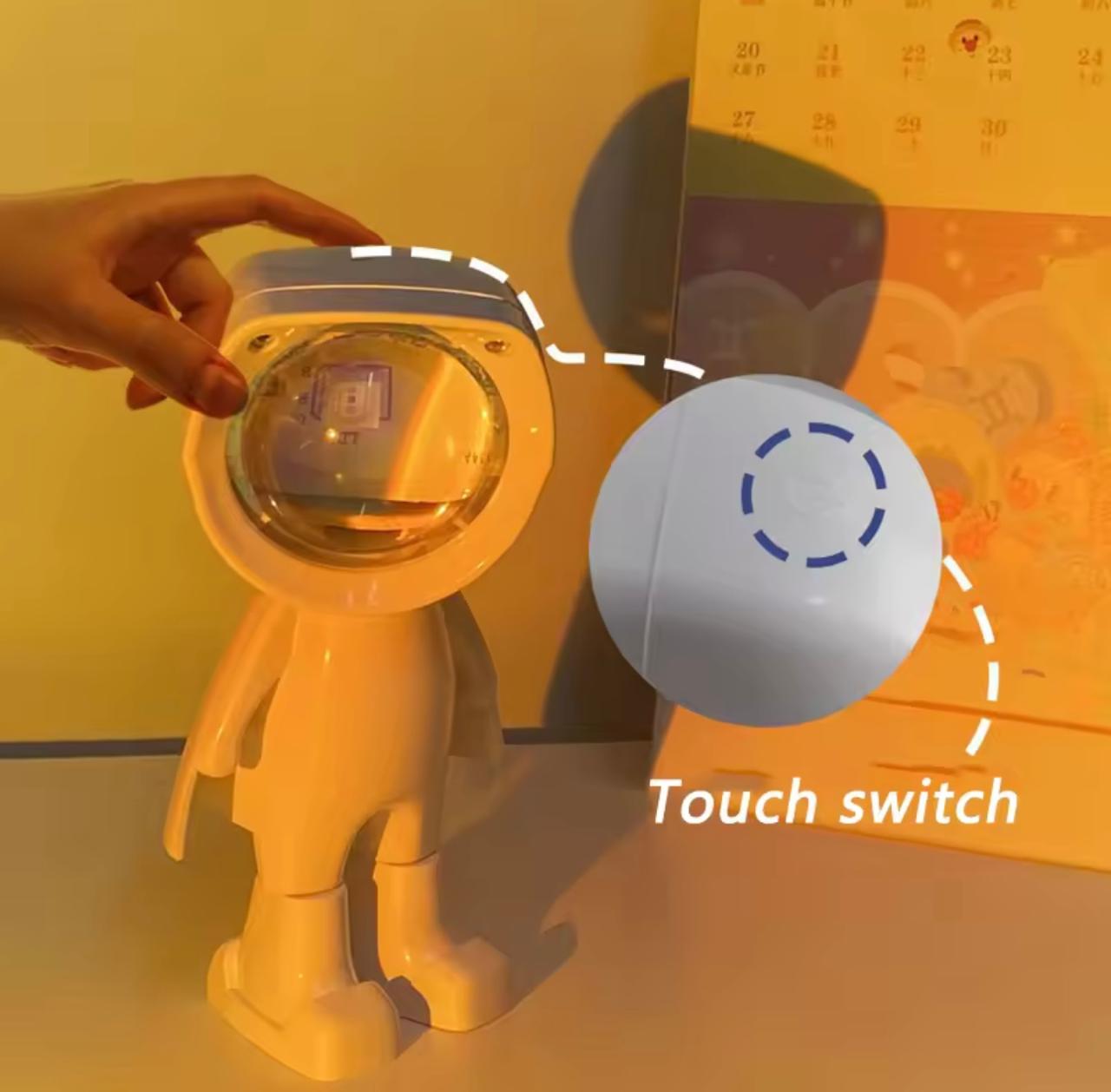 Astronaut Sunset Projection Lampe 360°