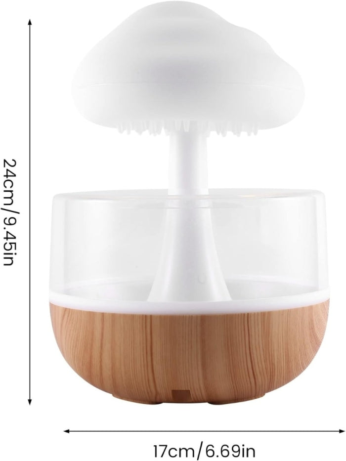 Diffuseur Humidificateur D'huiles Essentielles Et Veilleuse Colorée