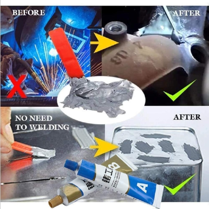 Colle De Résine Époxyde 100 Ml Pour Métal Bois Plastique Et Plus