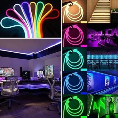 Ruban LED RGB Néon 5M USB Avec Télécommande