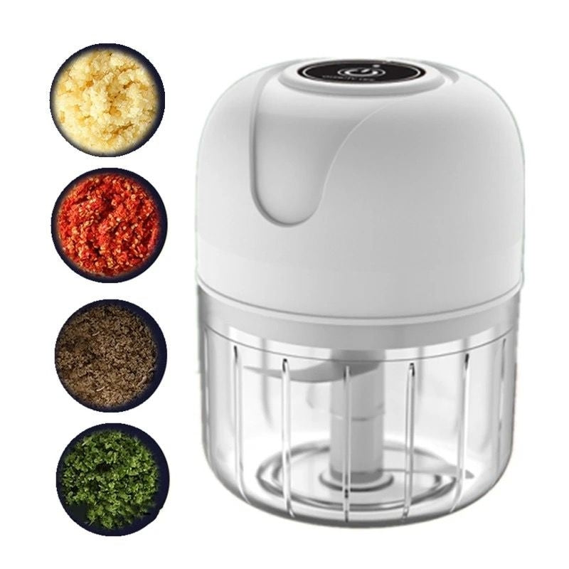 Mini hachoir électrique rechargeable avec câble USB 250 ML
