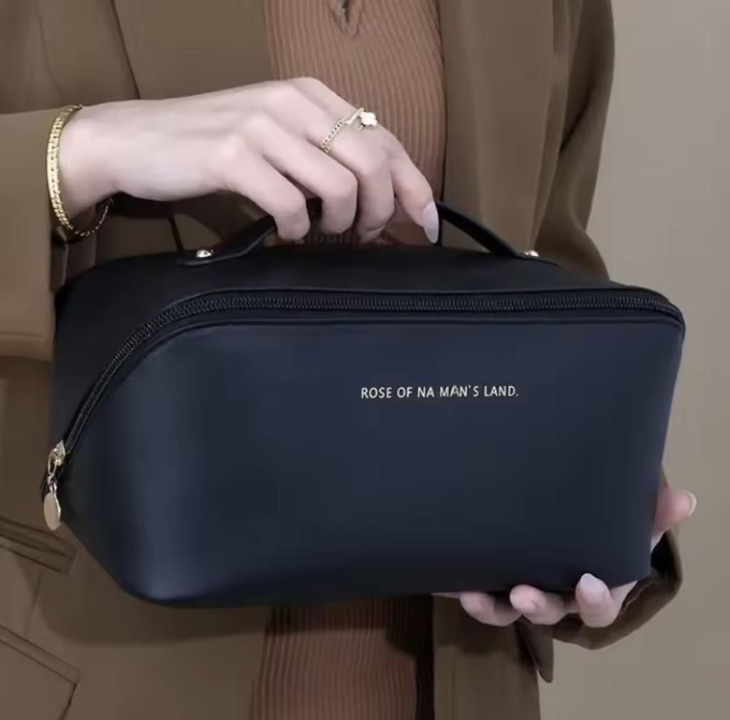 Trousse De Maquillage Multifonctionnelle En Similicuir