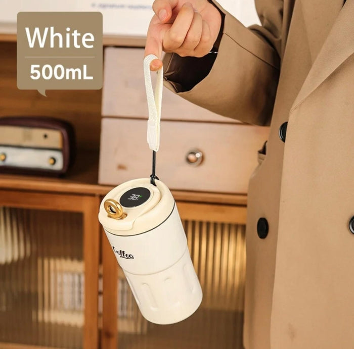Thermos Mug Led Isotherme Avec Affichage De La Température 500 ML