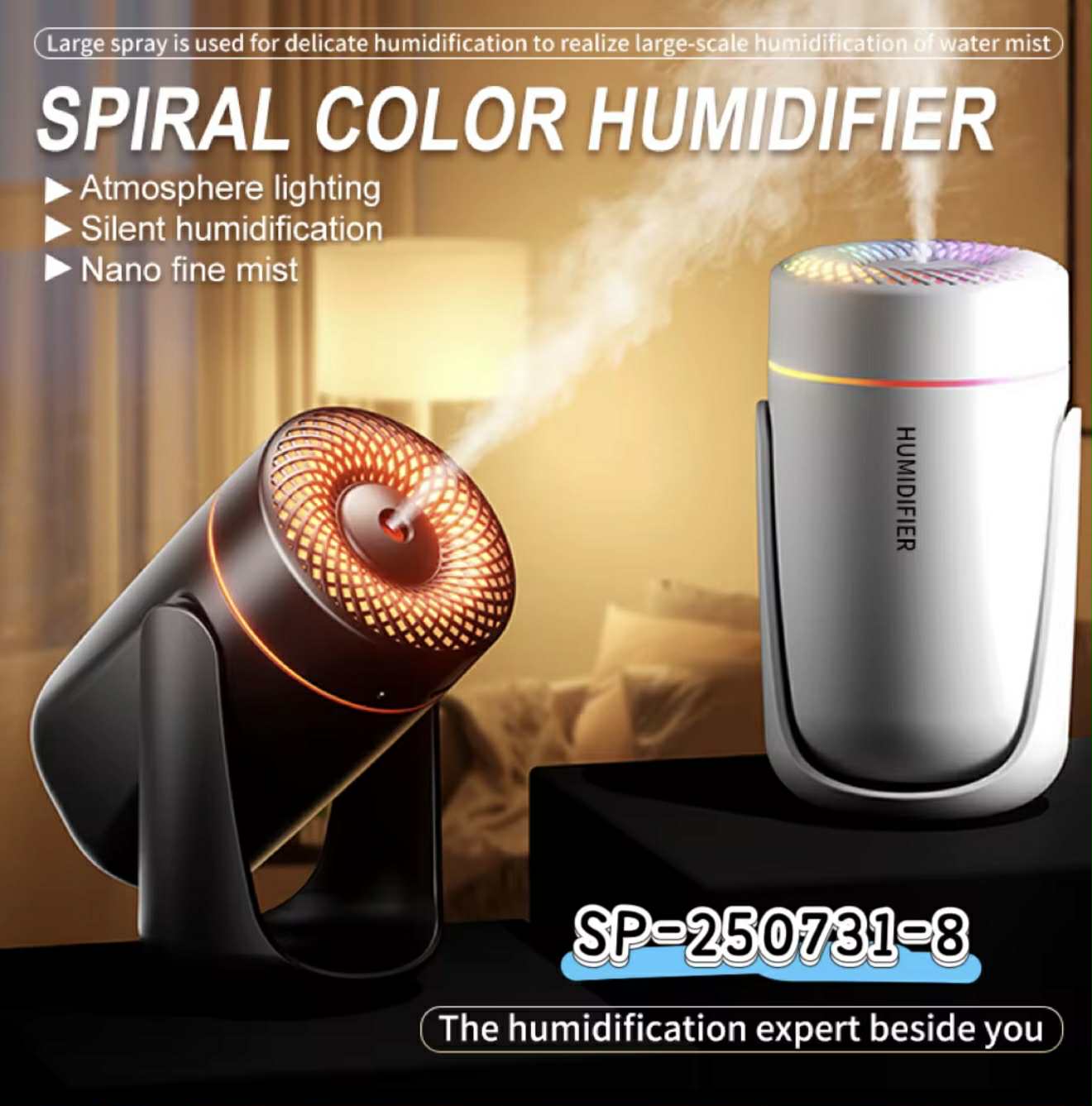 Aroma Diffuseur Électrique D'Huiles Essentielles réglable à 360°