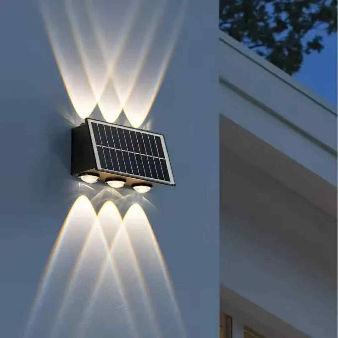 Applique Murale Solaire LED Extérieure 6 LED