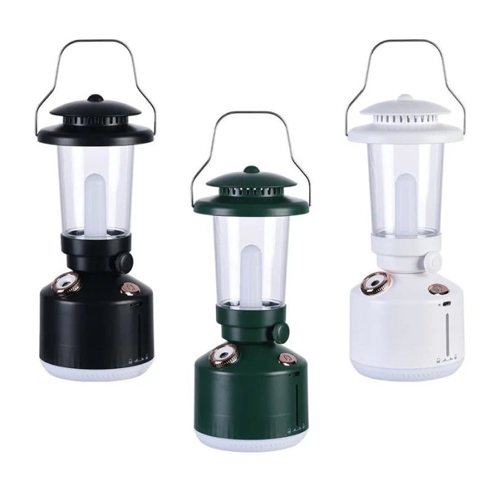 Lampe De Camping Rechargeable Avec Diffuseur D'huile Essentiel
