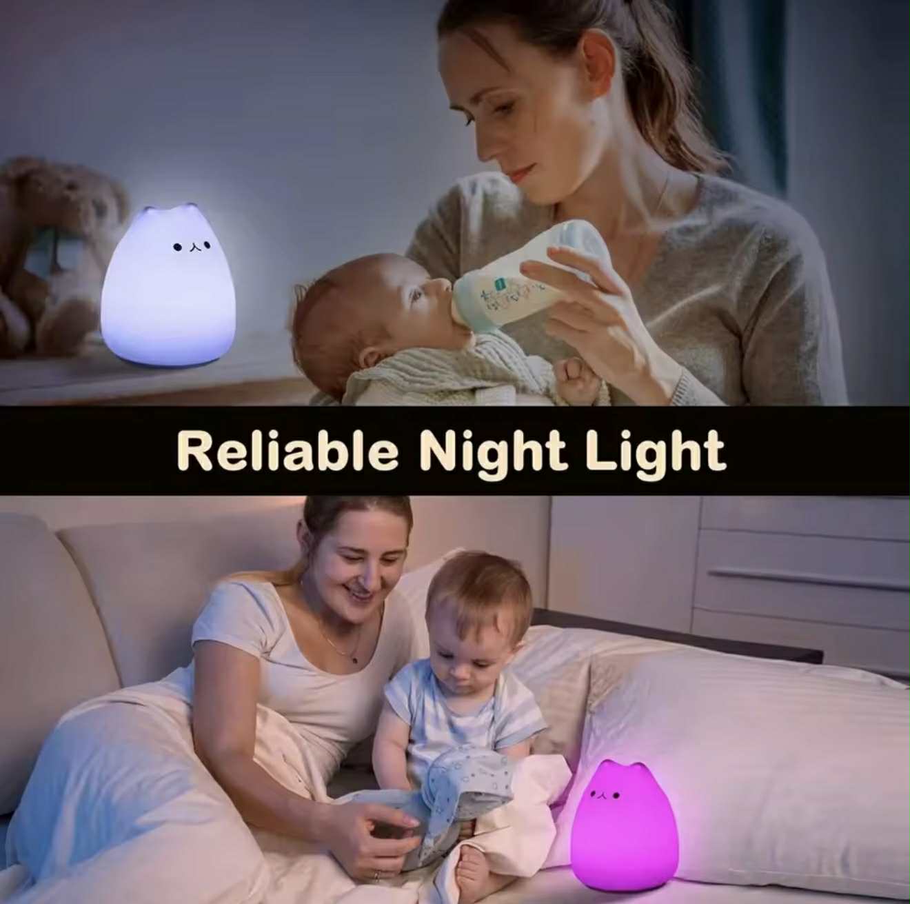 Lampe Avec Couleurs Ajustables En Silicone