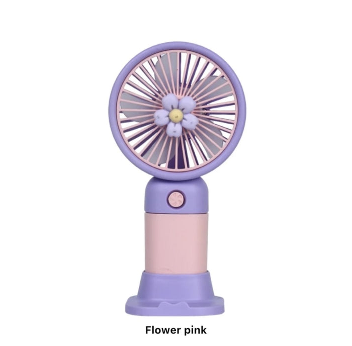Ventilateur Portable Rechargeable Avec Support Téléphone Modèle 2