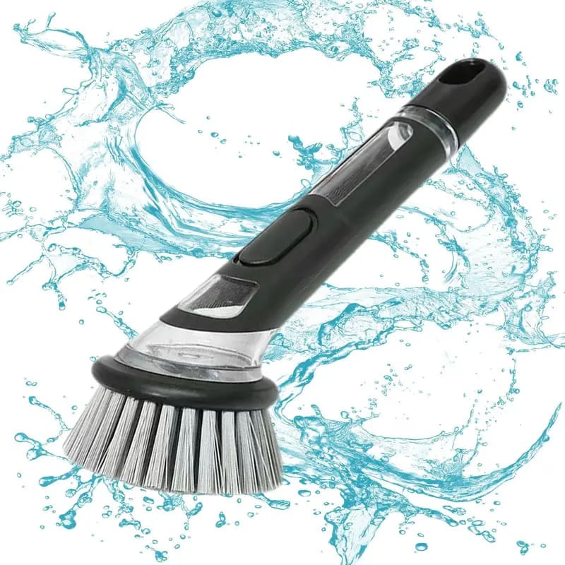 Brosses Nettoyage avec Distributeur Savon 3 en 1