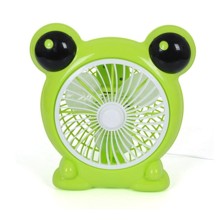 Ventilateur Portable Électrique En Plastique Pour Bureau Vert