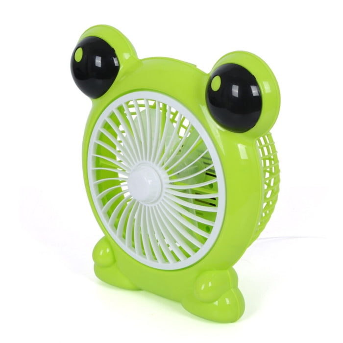 Ventilateur Portable Électrique En Plastique Pour Bureau Vert