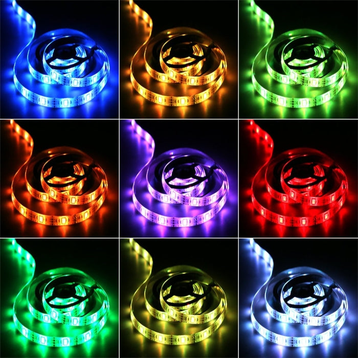 Bande Lumineuse Led Multi Couleurs 270 Led 5 Mètres Avec Télécommande