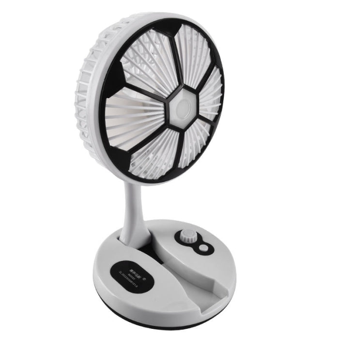 Ventilateur De Bureau Rechargeable Avec Lumière