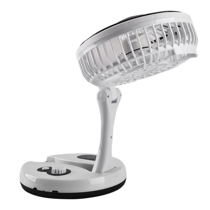 Ventilateur De Bureau Rechargeable Avec Lumière