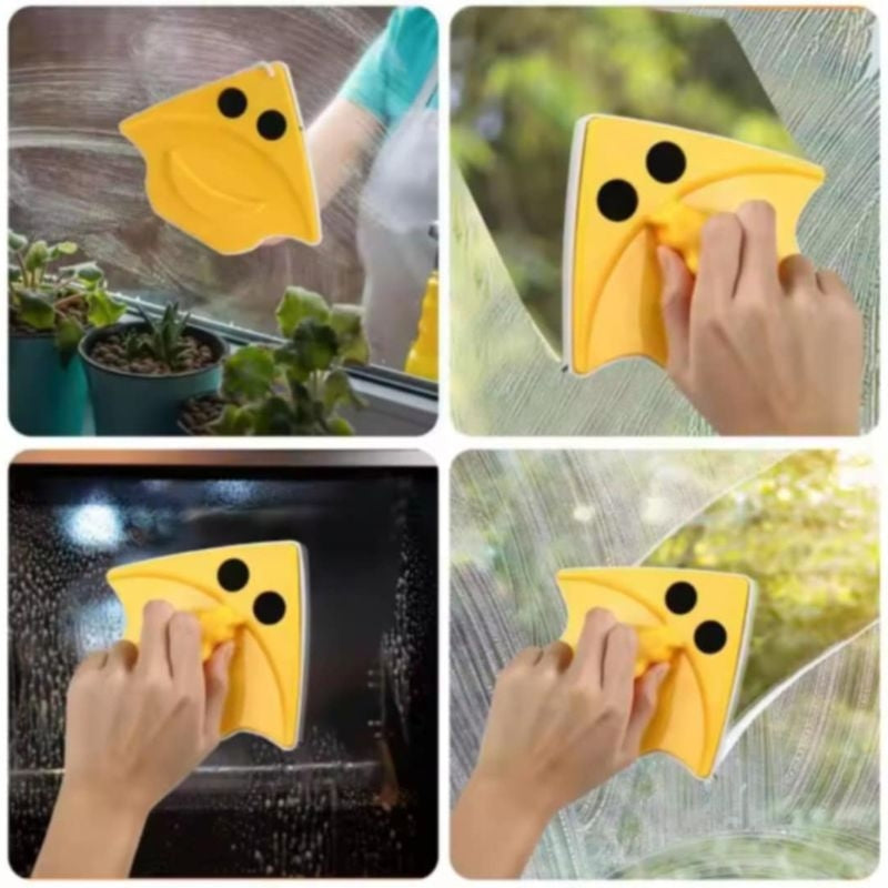 Nettoyeur De Vitres Double Face – Pratique Et Sécurisé