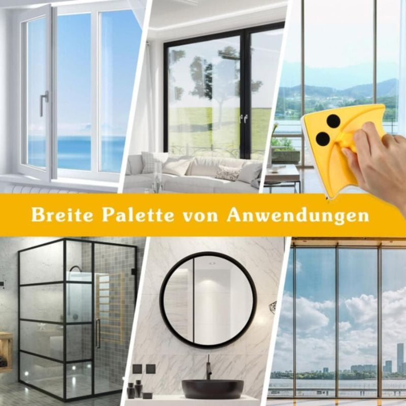 Nettoyeur De Vitres Double Face – Pratique Et Sécurisé