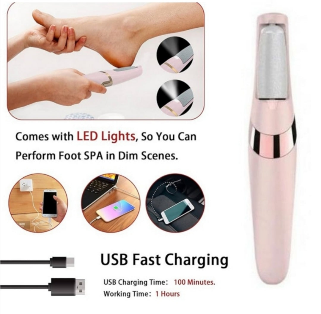 Lime À Pied Electrique-Rechargeable-Étanche-Dissolvant De Callosités De Peau Morte