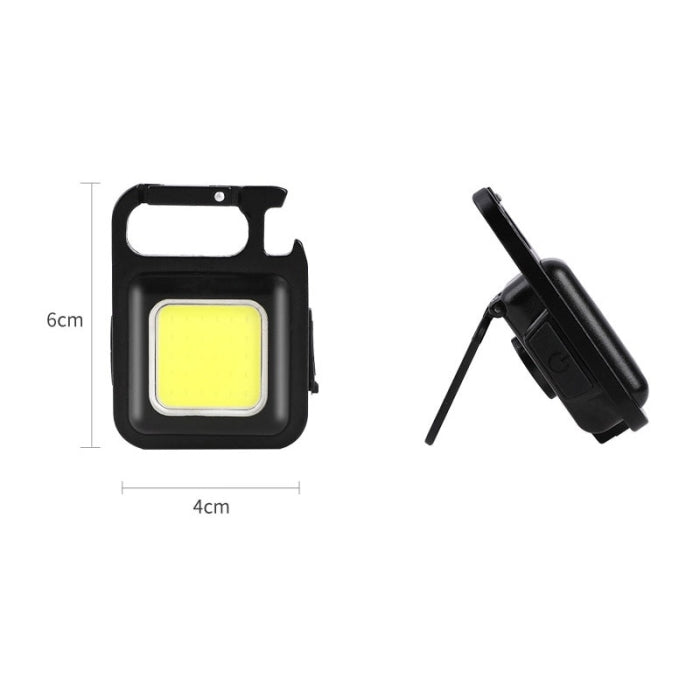 Lampe De Poche Et Porte-Clés Rechargeable 6 W