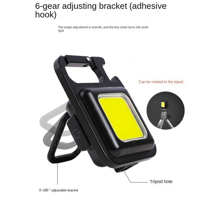 Lampe De Poche Et Porte-Clés Rechargeable 6 W