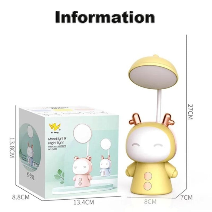 Lampe De Bureau Rechargeable LED Motif Cartoon
