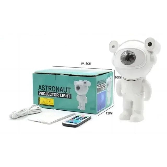 Jeux De Lumière Forme Robot - Projecteur Galaxy Avec Minuterie Et Haut-Parleur Bluetooth À Distance