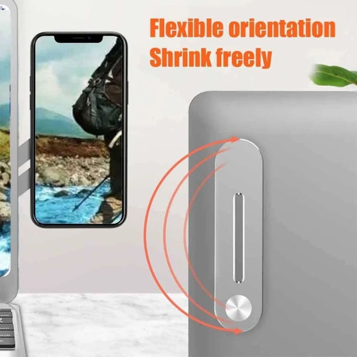 Support De Téléphone Portable Magnétique Et Pliant En Métal