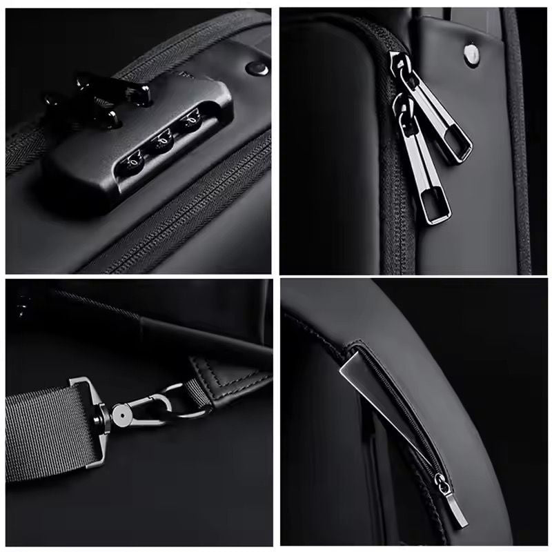 Sac À Dos À Bandoulière Antivol USB