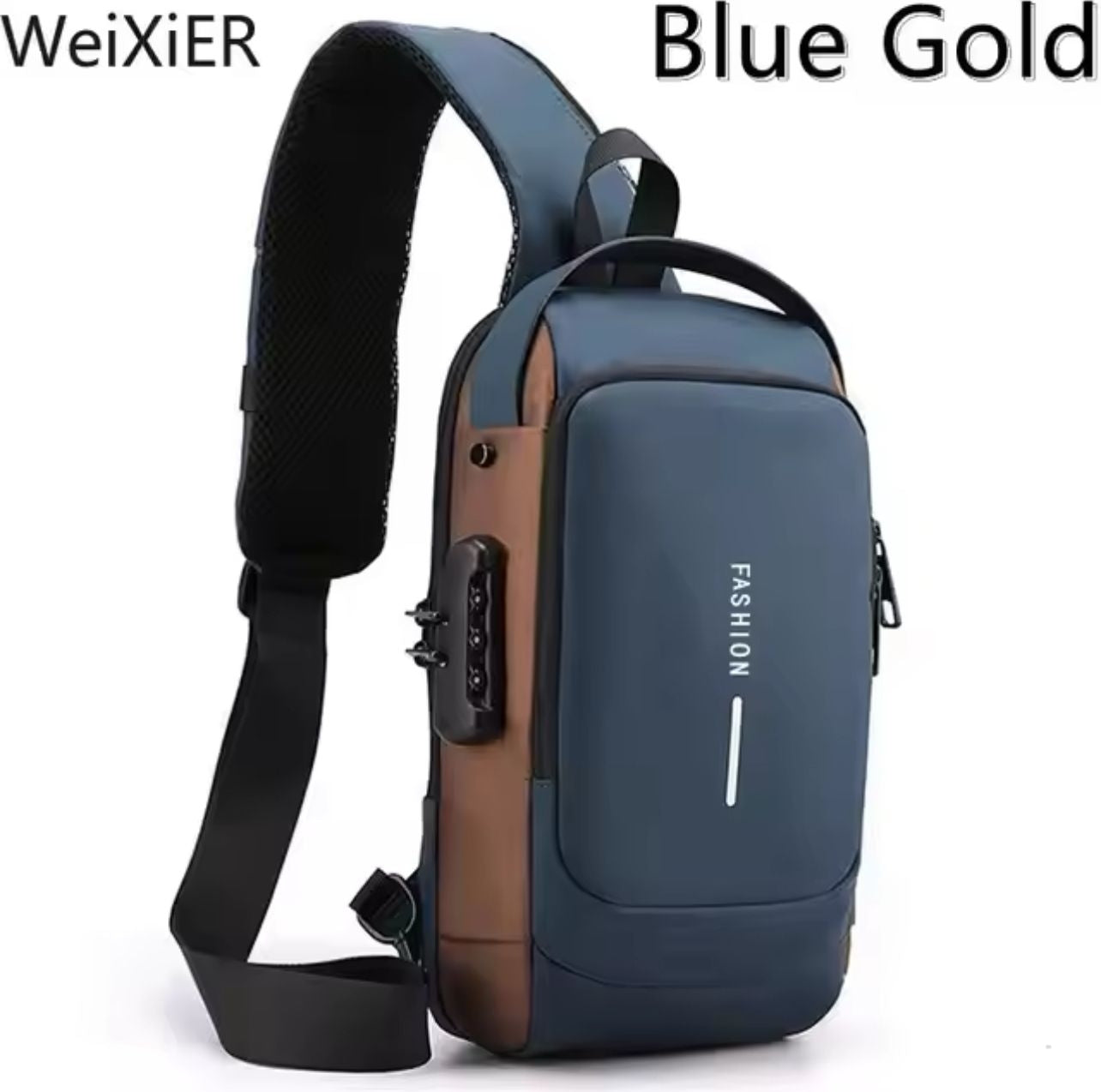 Sac À Dos À Bandoulière Antivol USB