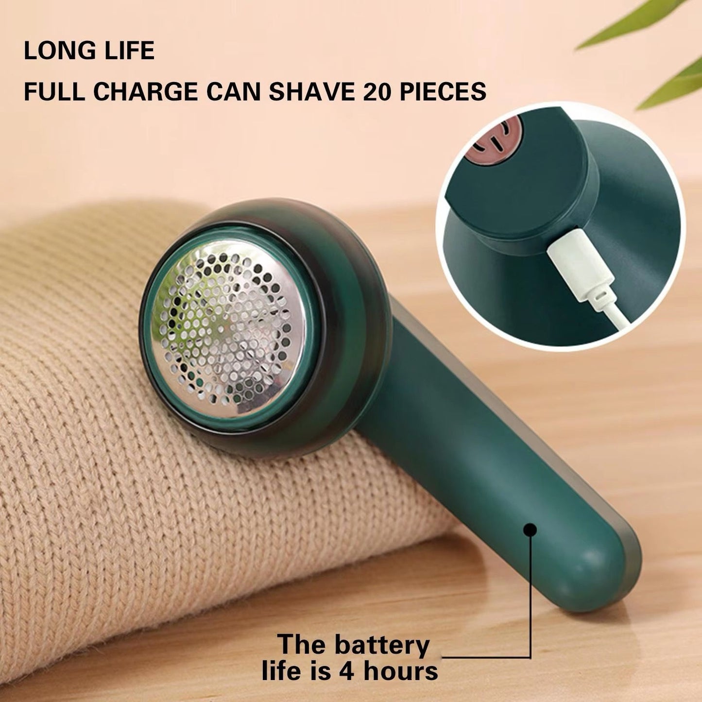 Eliminateur De Peluches Electrique Rechargeable Pour Vêtements