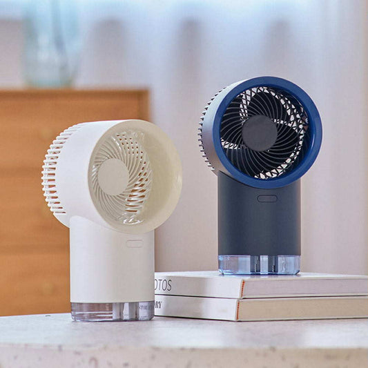Ventilateur Refroidisseur d'Air Rechargeable avec Diffusseur et LED RGB
