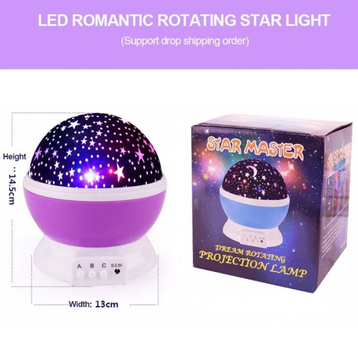 Projecteur De Ciel Étoilé Rotatif Pour La Décoration Des Murs