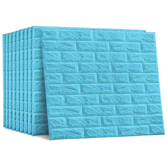 Pack de 10 Panneaux Muraux Adhésifs Anti-Humidité 3D - 77 * 70 cm