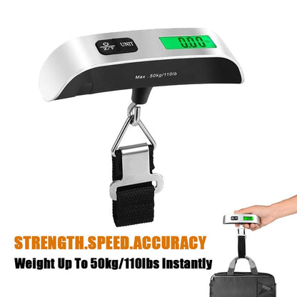 Balance De Bagages Électronique Max 50 Kg Écran LCD