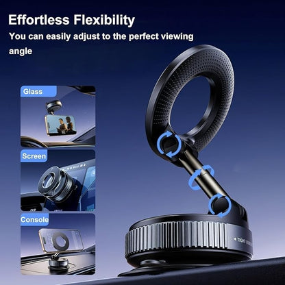 Support de téléphone Ultra magnétique Ventouse pour voiture amélioré renforcé à 360 °