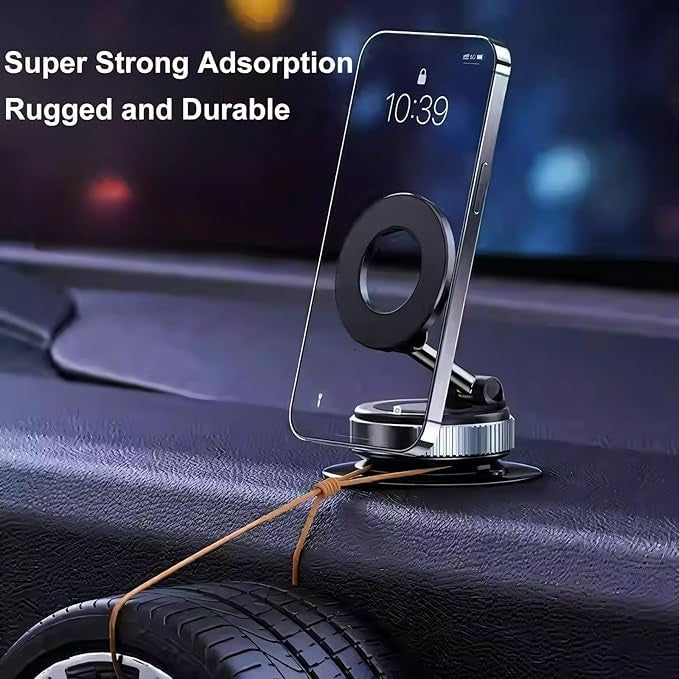 Support de téléphone Ultra magnétique Ventouse pour voiture amélioré renforcé à 360 °