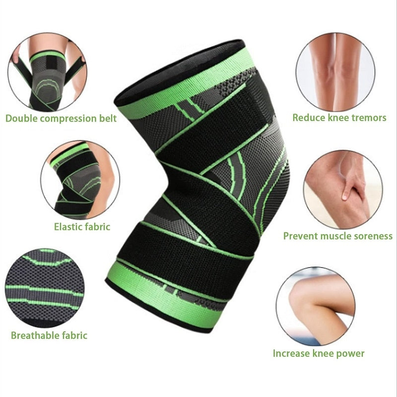 Genouillère de compression respirante professionnelle