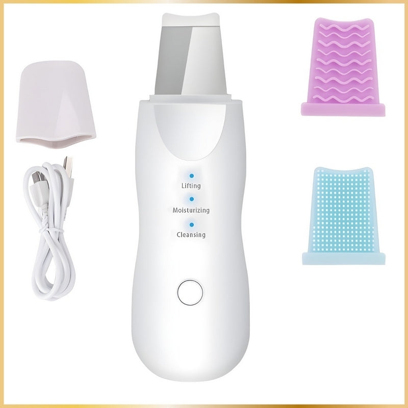 Épurateur Visage Ultrasonique 4-en-1 Lift & Clean