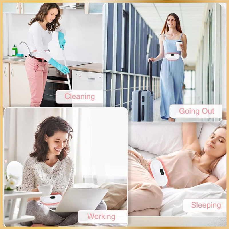 Smart Warm Palace Belt Coussin Chauffant Menstruel Portable