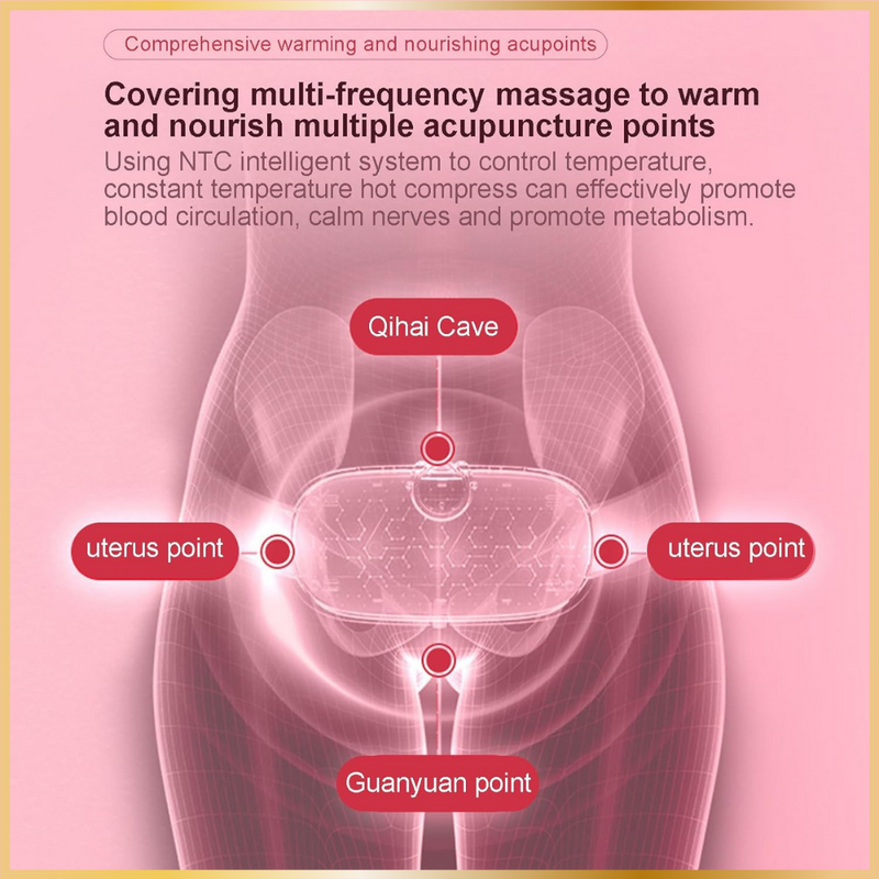 Smart Warm Palace Belt Coussin Chauffant Menstruel Portable