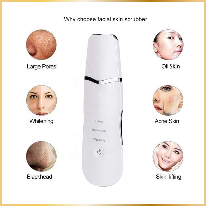 Épurateur Visage Ultrasonique 4-en-1 Lift & Clean