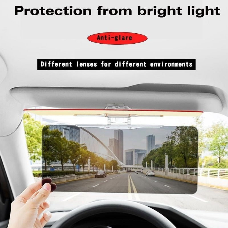 Pare-soleil anti-éblouissement jour et nuit pour voiture