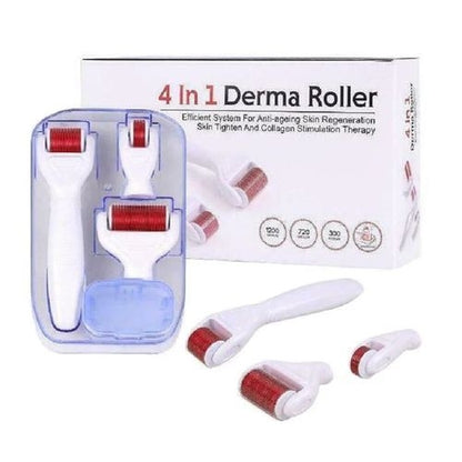 Rouleau de Massage avec des Aiguilles de Titanium 4 en 1