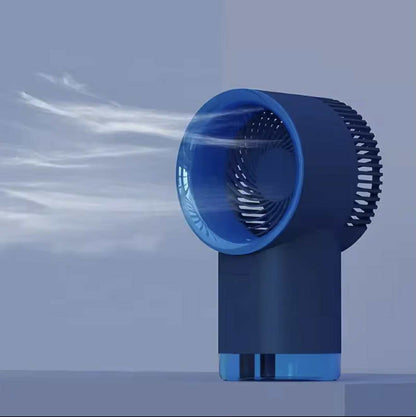 Ventilateur Refroidisseur d'Air Rechargeable avec Diffusseur et LED RGB