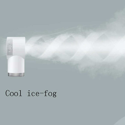 Ventilateur Refroidisseur d'Air Rechargeable avec Diffusseur et LED RGB