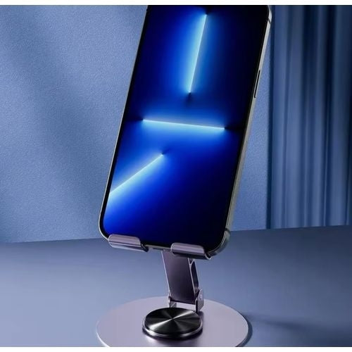 Support Métallique Rotatif à 360° pour Téléphone & Tablette