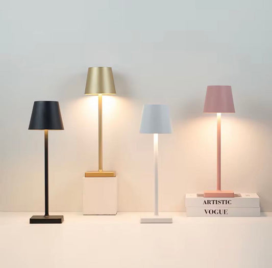 Lampe De Table Portables Sans Fil Rechargeable Avec Tactile