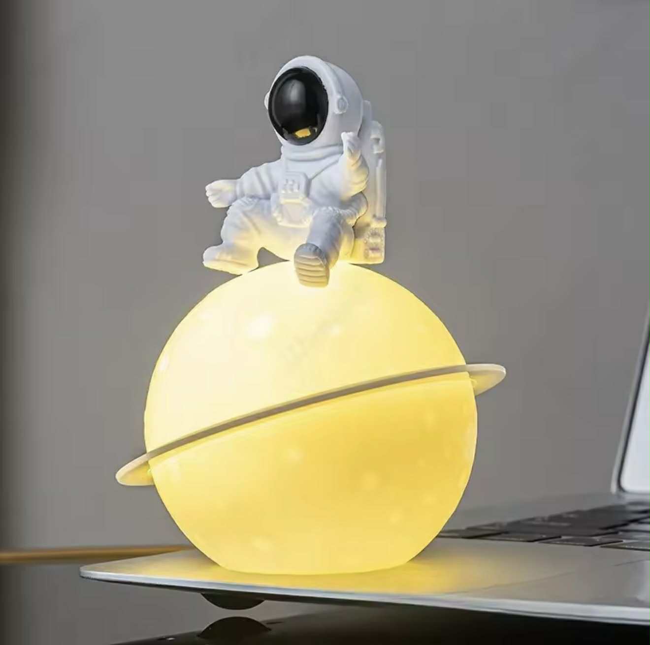 Lampe de table Portable sans Fil Motif MOON & Astronaute